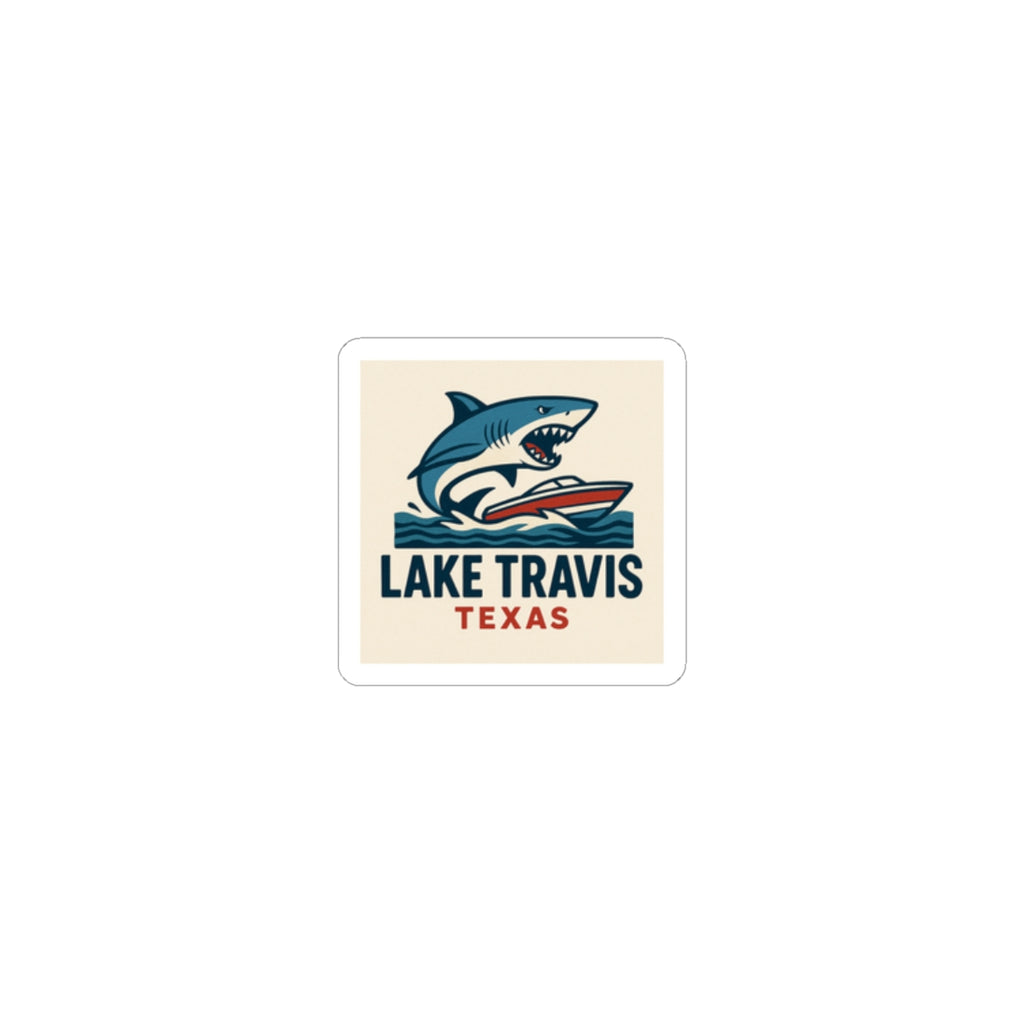 Lake Travis Shark Sticker
